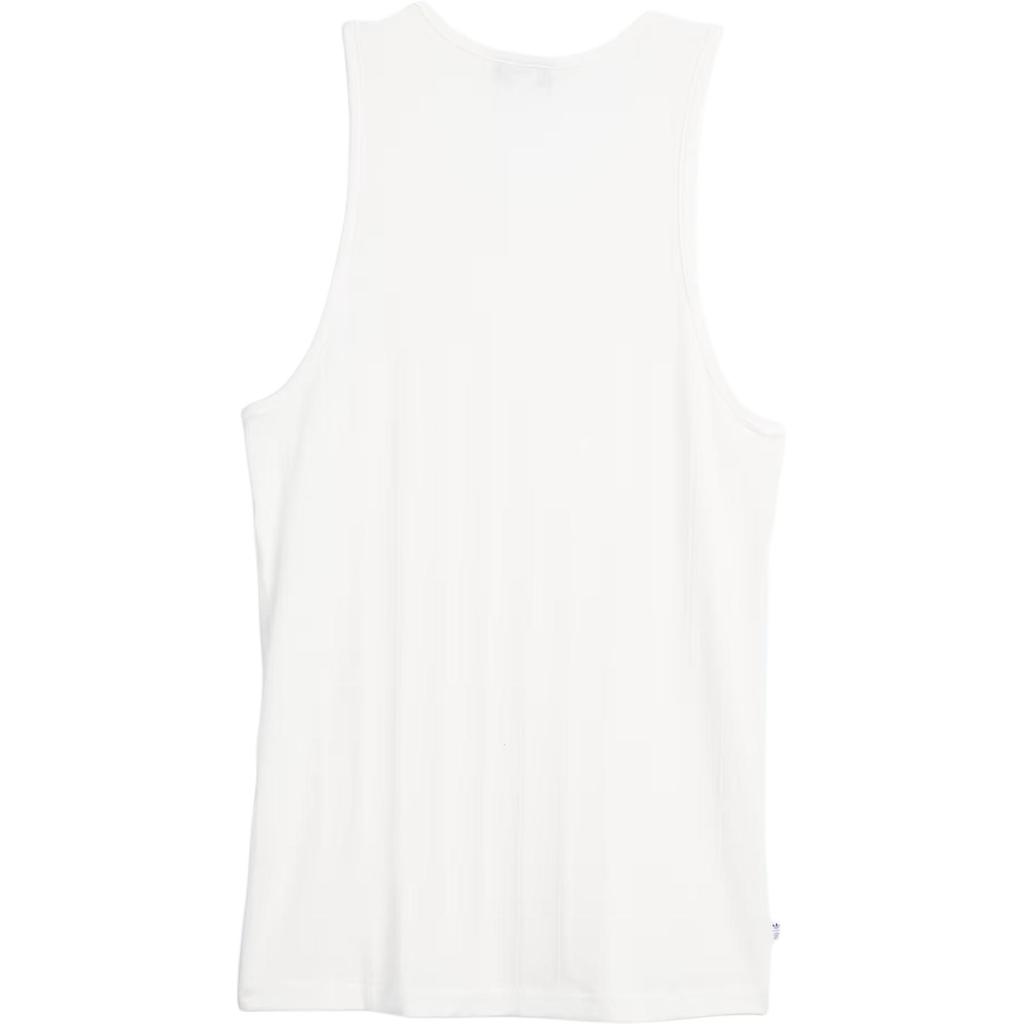Adidas X CLOT Edison Chen Rib Tank Top White Unisex Streetwear JC5308