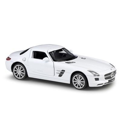 Welly 1/24 Mercede-Benz SLS AMG Legierungs-Miniaturauto Diecast Metall Maßstabsauto Modell Statische Sammlung Kinderspielzeug Fahrzeug Geschenke