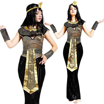 [monoii] Cleopatra Cosplay Halloween Costume Egyptian Queen Fancy Dress Costume 476