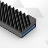 M.2 SSD Heatsink Cooling Hard Drive 2280 NVME NGFF SSD Cooling Aluminum Cooler Radiator W Thermal Silicone Pad For Motherboard