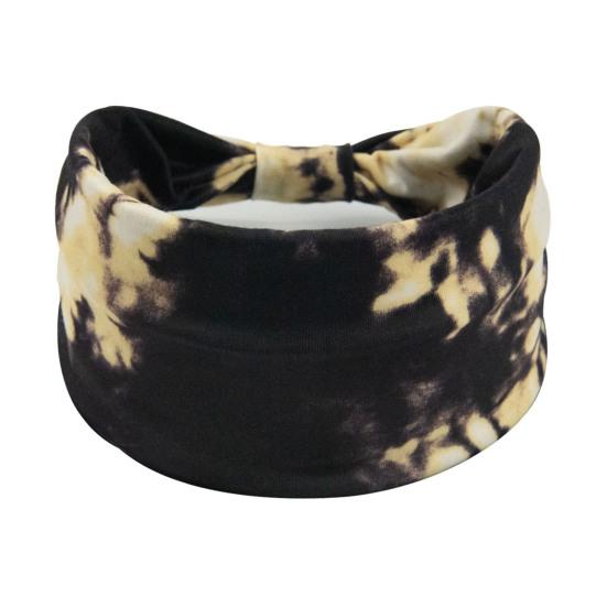 Large Bandeau Bohème Respirant Extensible Yoga Entraînement Cheveux Noués Femmes Africaines Filles Enveloppement de Tête Accessoires pour Cheveux