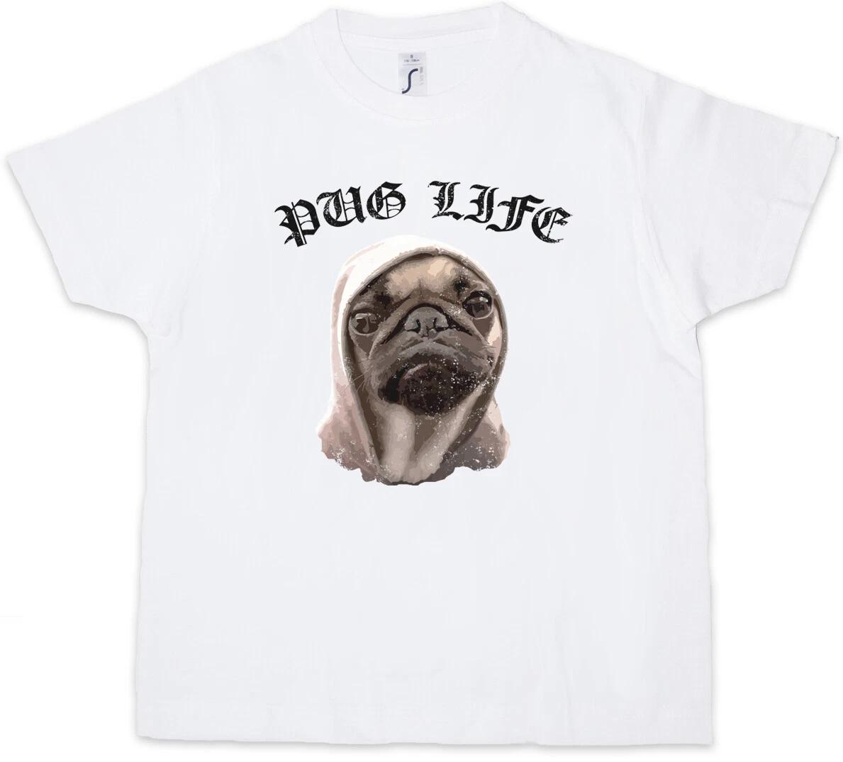 PUG LIFE II Kids Boys kids boys T-Shirt Hip Hop Ghetto Life Gangster Criminal Mobster 140