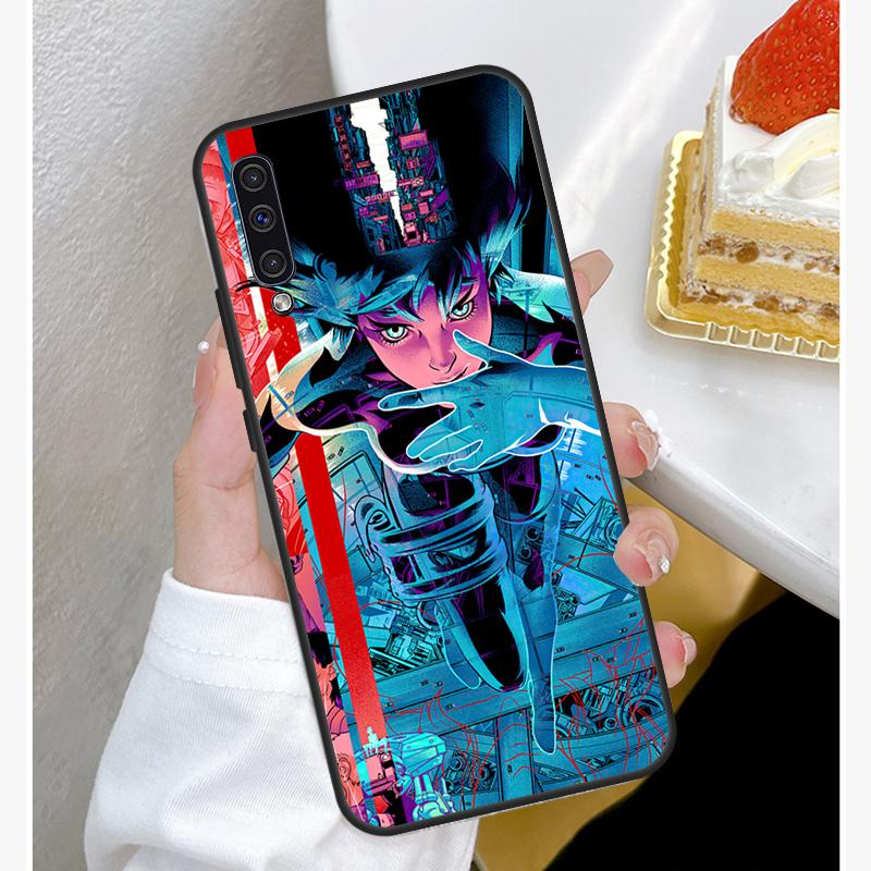 Ghost In The Shell Anime Soft Silicone Case For Samsung A52S A12 A22 A32 A42 A52 A72 A31 A51 A71 A50 A70 A20e A21S