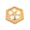 Agate Star Pendant Necklace Jewelry Powder Crystal Necklace Fashion Valentine'S Day Gift 20 * 6