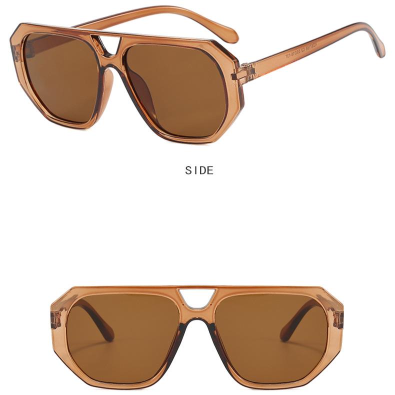 Women's sunglasses, personalized hip-hop street glasses, new fashionable driving beach sunscreen men's sunglasses