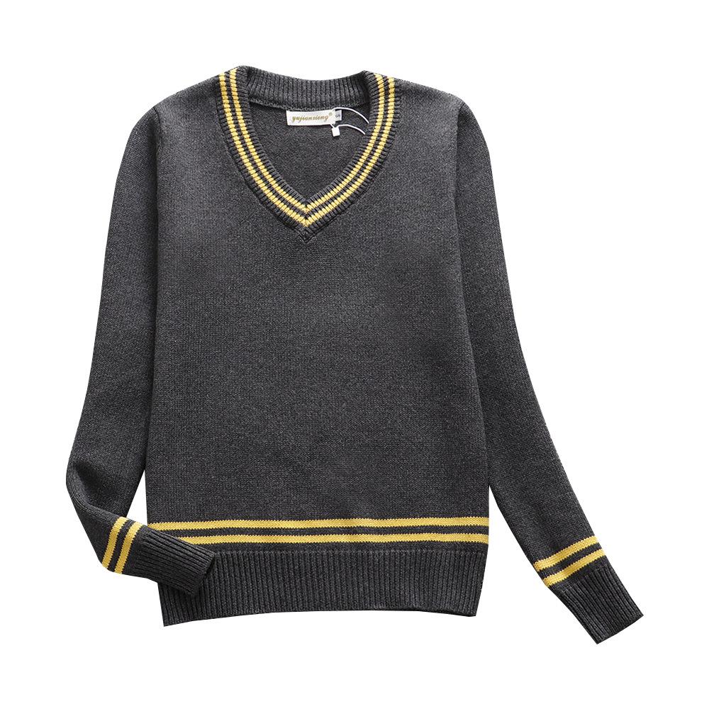 Harry Potter Gryffindor V-Neck Sweater Vest - Unisex Long-Sleeved JK Uniform Style