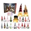 Gnome Advent Calendars 2025 24 Days Christmas Countdown Calendar with 24 Collectible Figures Light-Up Gnome Ornaments for Home Decor