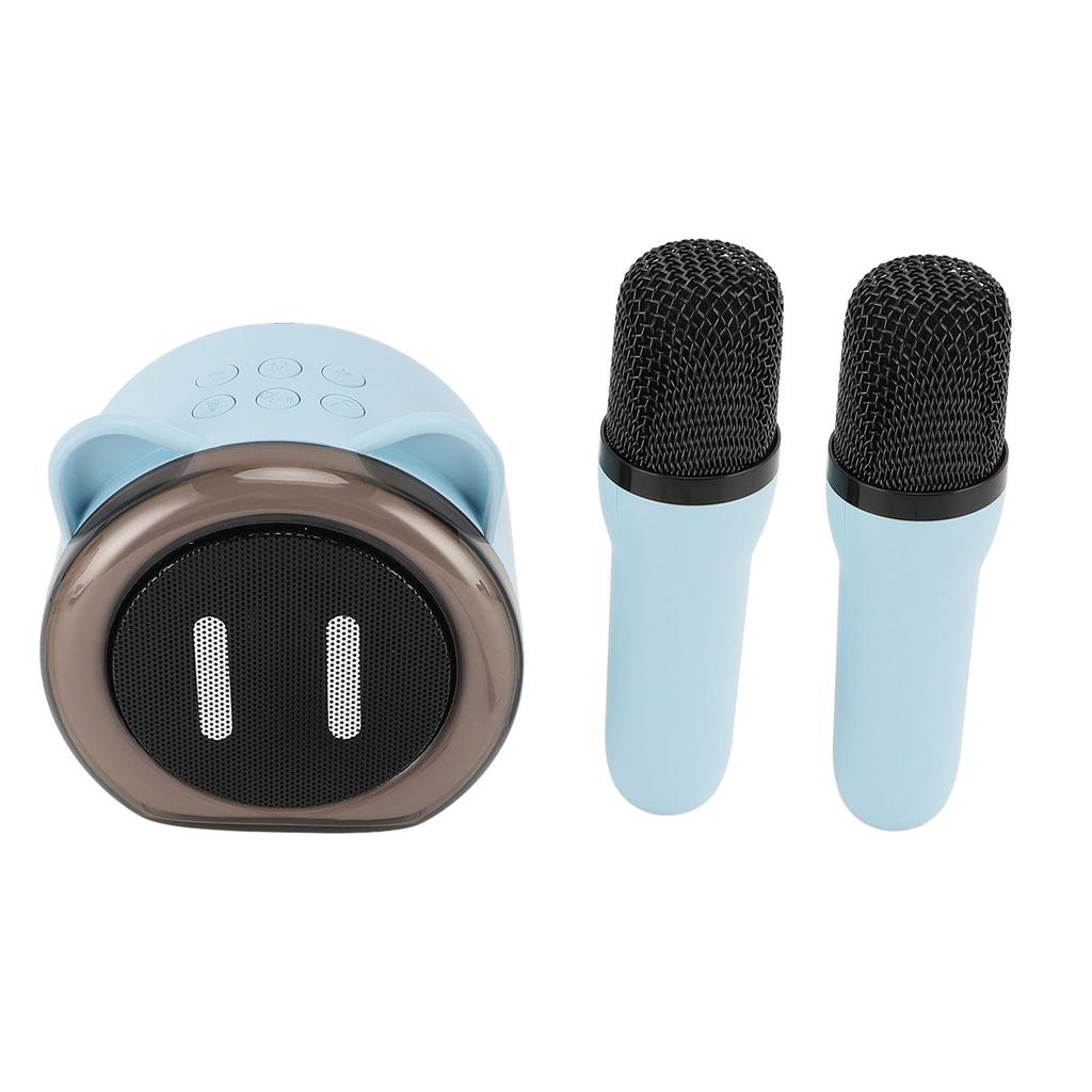 Karaoke Machine Wireless Bluetooth LED Colorful Light Stereo Sound Quality Funny Changing Sounds Portable Microphone