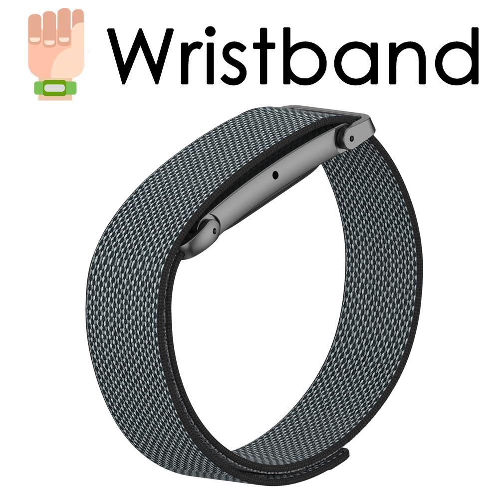 Nuovo cinturino bicipite in trama di nylon per Google Fitbit Air Strap, cinturino di ricambio per fitness tracker da polso/braccio per Google Fitbit Air Band