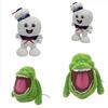 20cm Marshmallow Man and Slimer Stuffed Vintage Ghostbusters 3 Stay Puft Plush Bank Sailor Stuffed Plush Toy Dollhristmas Gift