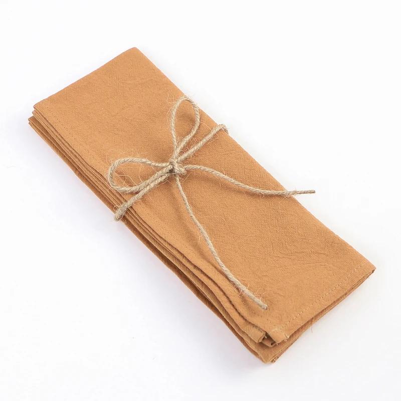 20PC Christmas Green Red Cotton Cloth Napkins 30X45cm Dinner Washable Napkins With Hemmed Edges For Restaurant Wedding And Hotel