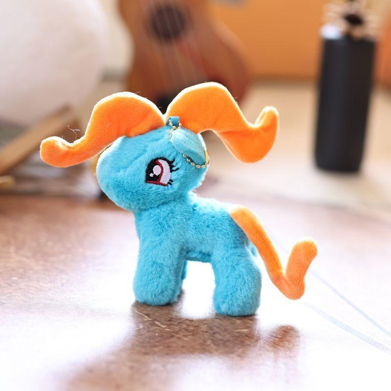 Little Pony My Friendship Is Magic Plush Keychain Fabric Kids Room Decor Doll