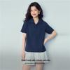 GIORDANO Women's Cooling Antibacterial Short-Sleeve Polo