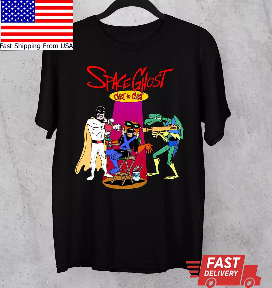 Space Ghost funny Black T-shirt Unisex cotton all sizes S to 345XL Unisex T-Shirt XXXXL