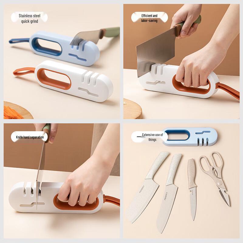 4-in-1 Kitchen Knife Sharpener