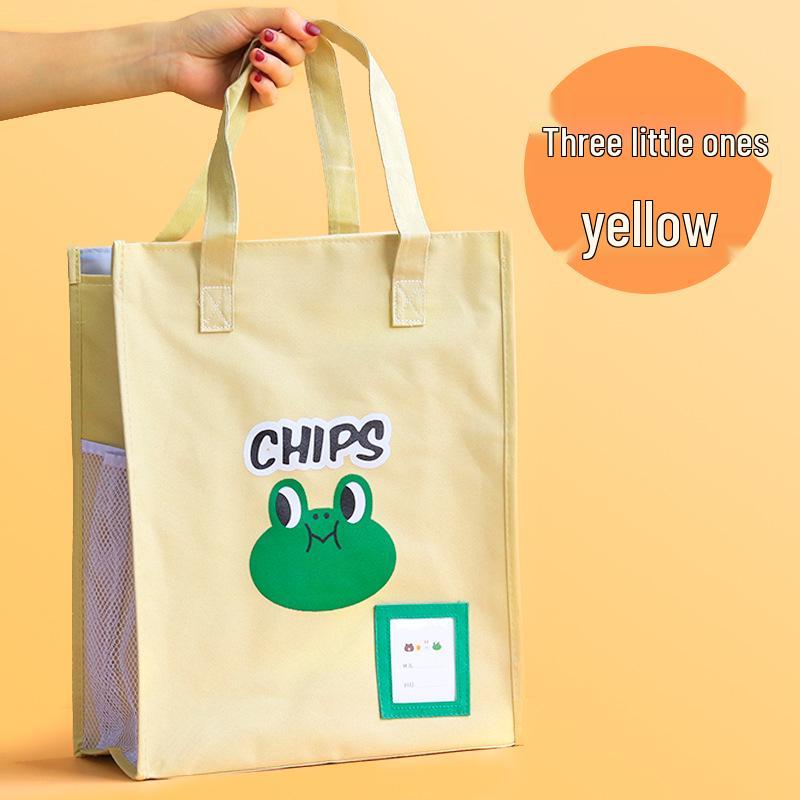 

Canvas Tote Bag for Students - Perfect for Elementary and Junior High Children