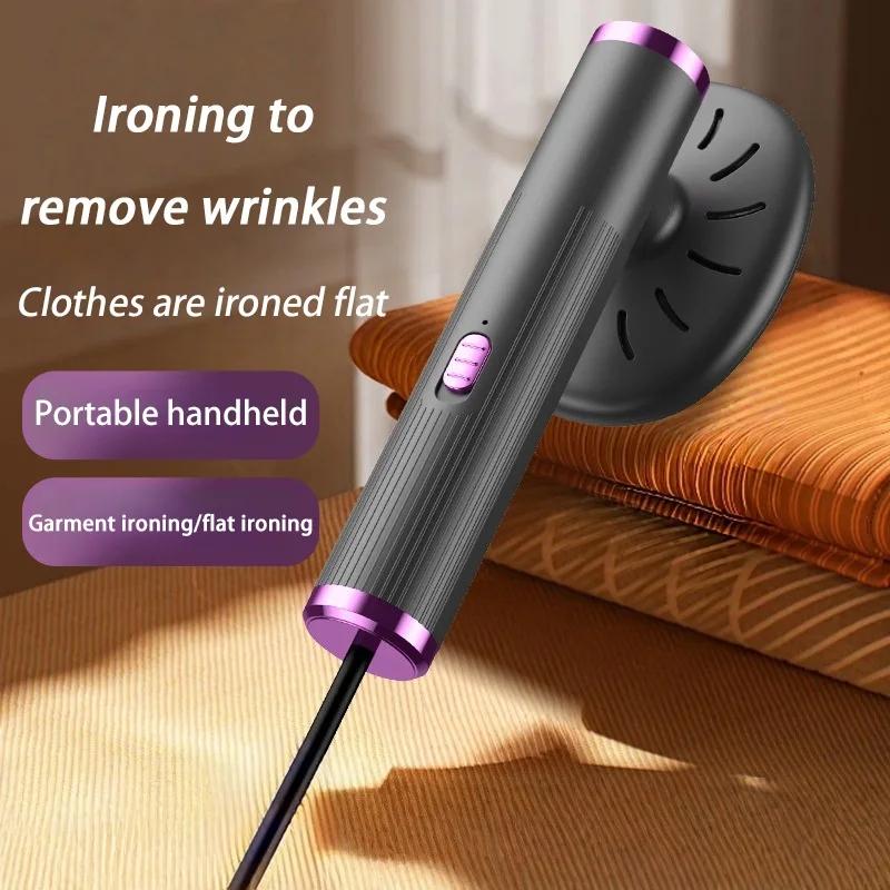 Portable Travel Hanging Iron, Handheld Steamer Iron, Travel Specific Fast Heating, Clothing Fabric Ironing Machine with Handle