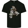 Scooter Skull Motorcycle Biker MOD Kids T-Shirt Childrens