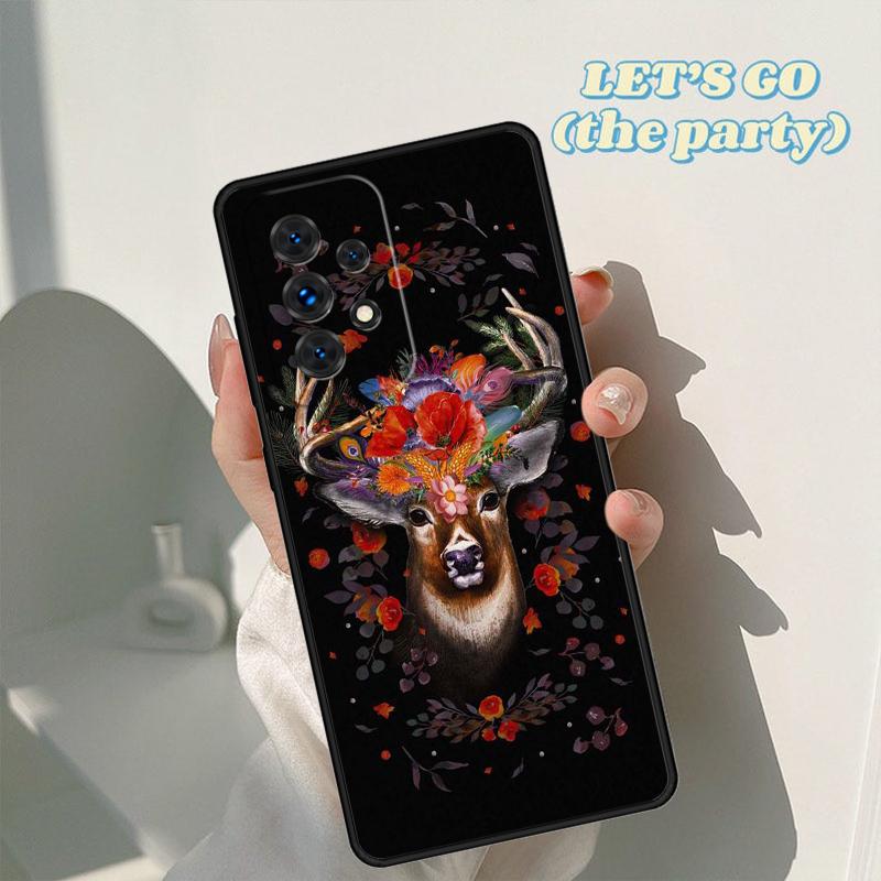 Tier Hirsch Kunst Handyhülle Für Samsung Galaxy A42 A31 A40 A51 A71 A32 A80 A91 A52 A72 A73 A20e A21S A50 A70 A11 A12 Hülle