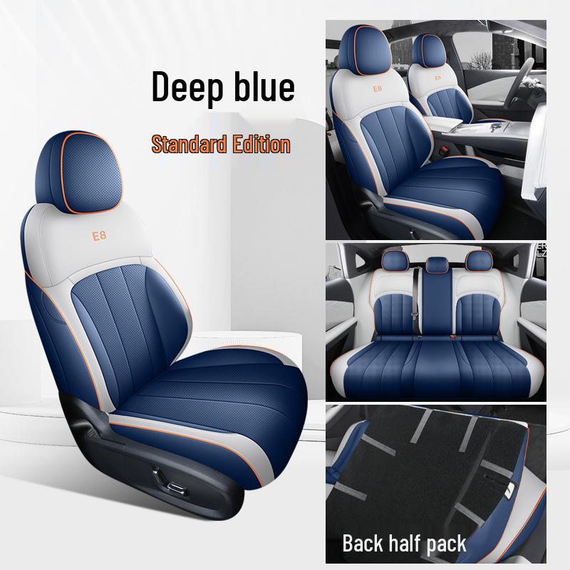 2024 Semi-Enclosed Universal Car Seat Cover for All-Season Comfort, Compatible with Galaxy E8.