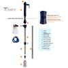 Multi Function Plastic Siphon Adjustable Fish Tool Water Filter Pump for Aquarium