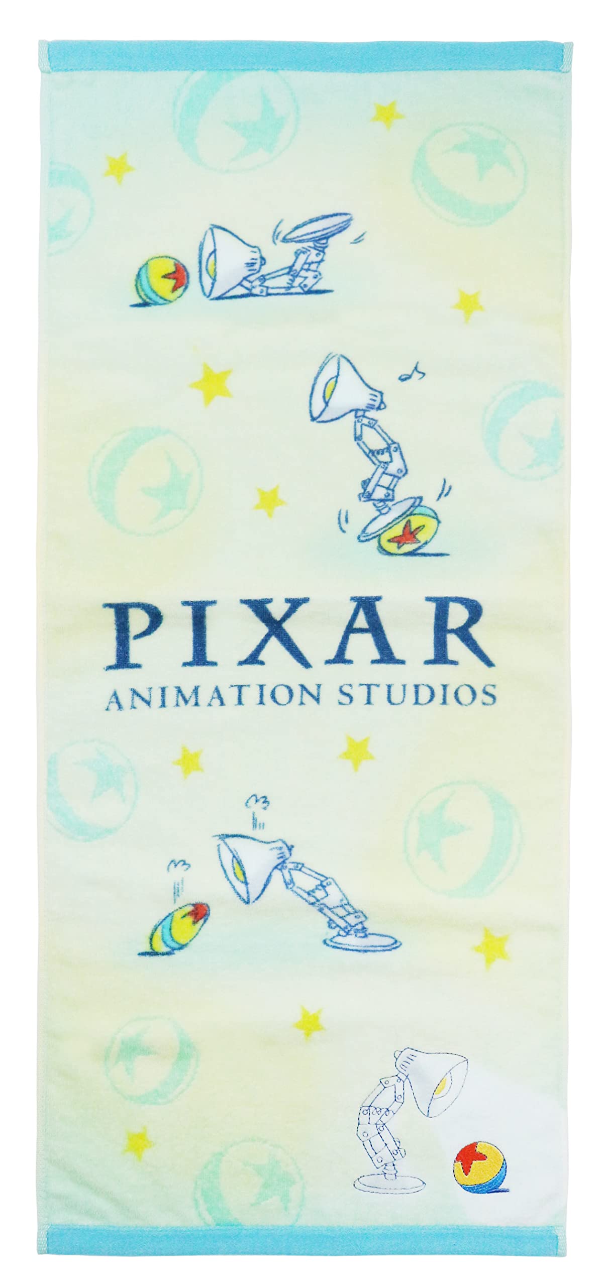 Marushin Face Disney Pixar Antibacterial and Deodorizing 2006019700 Towel, Waterlight, Cotton, Embroidered, Treatment,