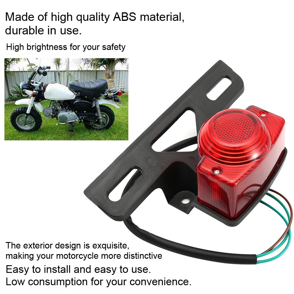Motorcycle Accessories Turn Signal Reverse Tail Lamp Lights for Honda Z50JZ