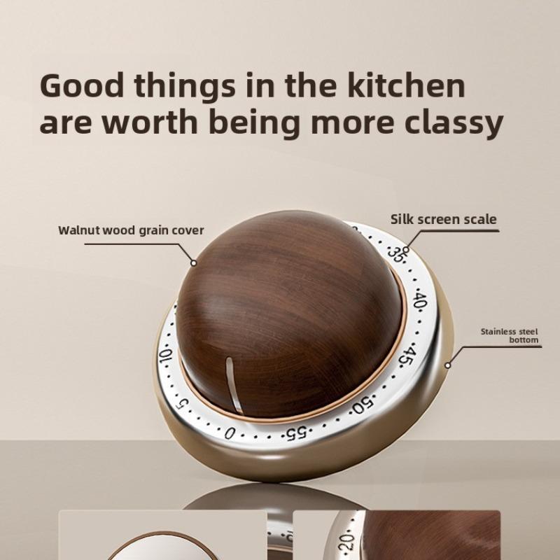 Timer, Kitchen Reminder, Mechanical Magnetic Cooking Alarm Clock, Timer, Primary School Students' Self-discipline Visualization Manager