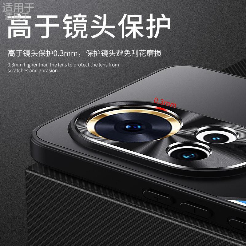 Applicable to Huawei Nova11 mobile phone case, new Pro aluminum alloy matte anti-fingerprint all-inclusive anti-drop case, male