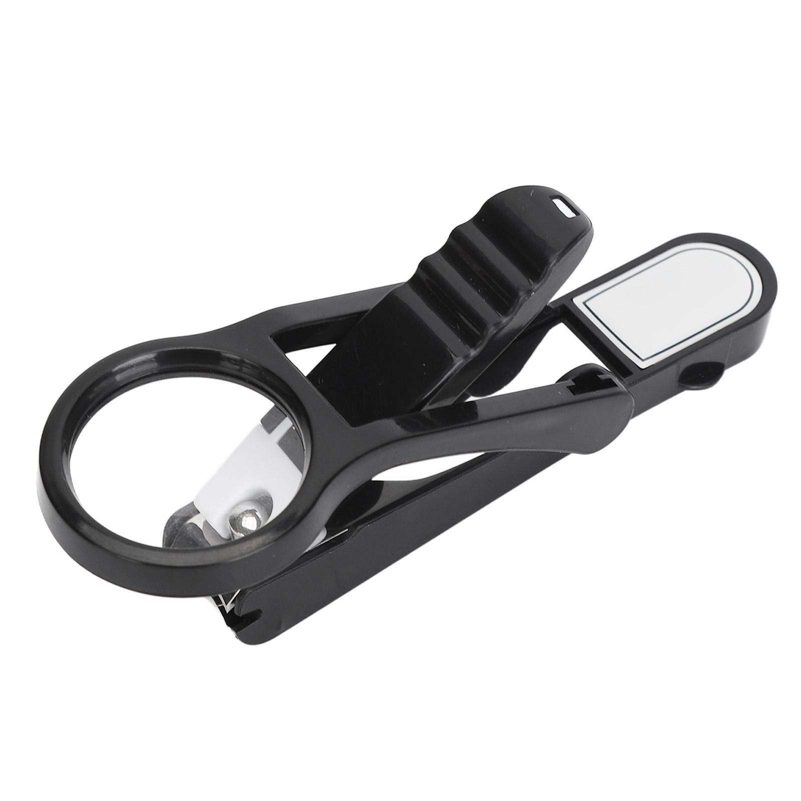 

Nail Clipper User Friendly Anti Splashing Elderly Finger Nail Cutter with Magnifying Glass