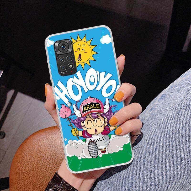 Dr Slump Arale Anime Phone Case For Xiaomi Redmi Note 15 14 13 12S 12 11 Pro Plus 14S 11S 11E 10 10S 11T 5G Personalized Cover R