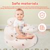 Inflatable Baby Seat Breathable Inflatable Baby Chair Portable Blow Up Infant Chair Safe Infant Floor Seat for Baby 3-24 Months
