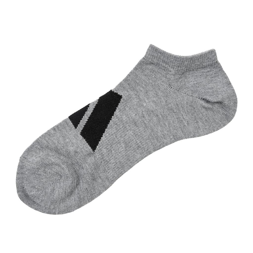 Pack of DEO Plain Logo Socks with Odor Control and Arch Support Fukusuke [Adidas] 3-Pair Sneaker-Length -