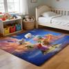 Floor Mat Soft Flannel Rug Non Slip Absorbent Mat for Bathroom Bedroom Home Decor D Dragon B Balles
