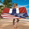 Atletico Madrid Crest Beach Towel Microfiber Beach Towel, Lightweight and Quick-Dry, for Summer Travel, Swimming Pool Fan Birthday Gift