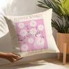 Fashion Flower Market Pillow Case Home Living Room Decoration Linen Pillow Cases Cushion Cover