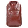 Drum Sticks Bag Thickened Multifunctional PU Leather Drumstick Storage Case Backpack Brownish Red