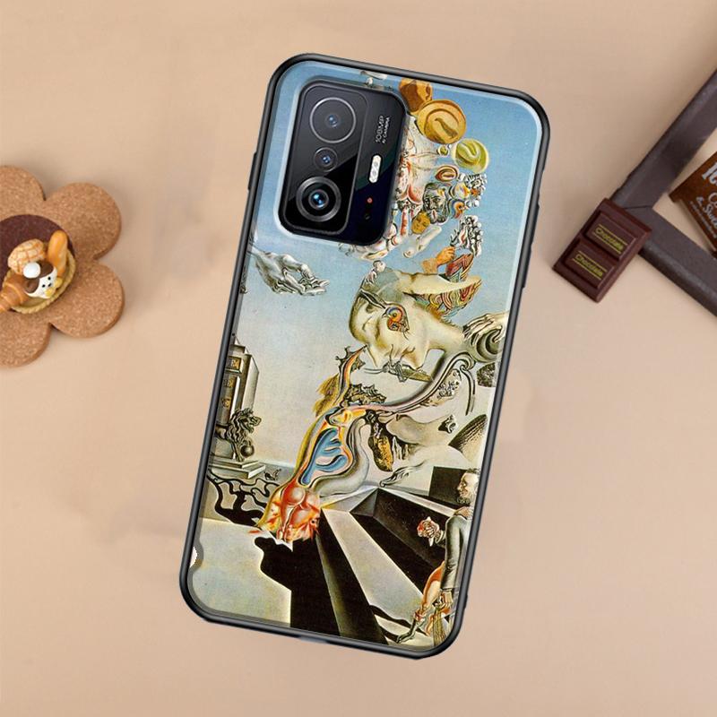 Salvador Dali Kunst-Hülle für Xiaomi POCO X7 Pro X3 X5 X6 F3 F5 F6 M6 Pro 11T 12T 13T 14T Pro 13 14 Ultra Abdeckung