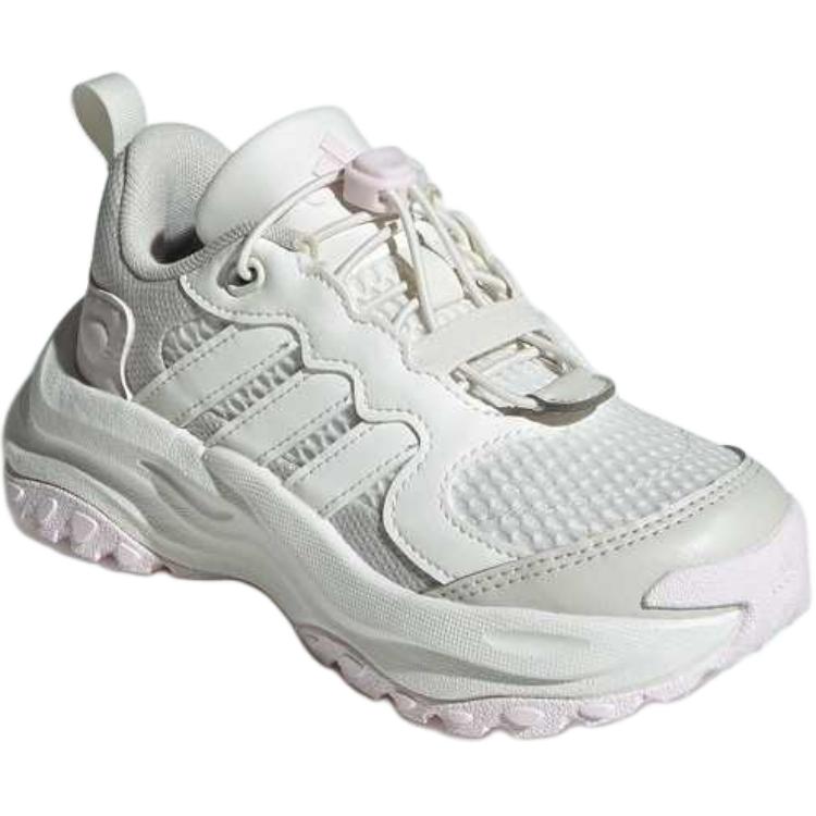 Adidas Maxxwavy Comfortable Versatile Durable Low-Top Casual Shoes Kids Sneakers White Gray JR5874