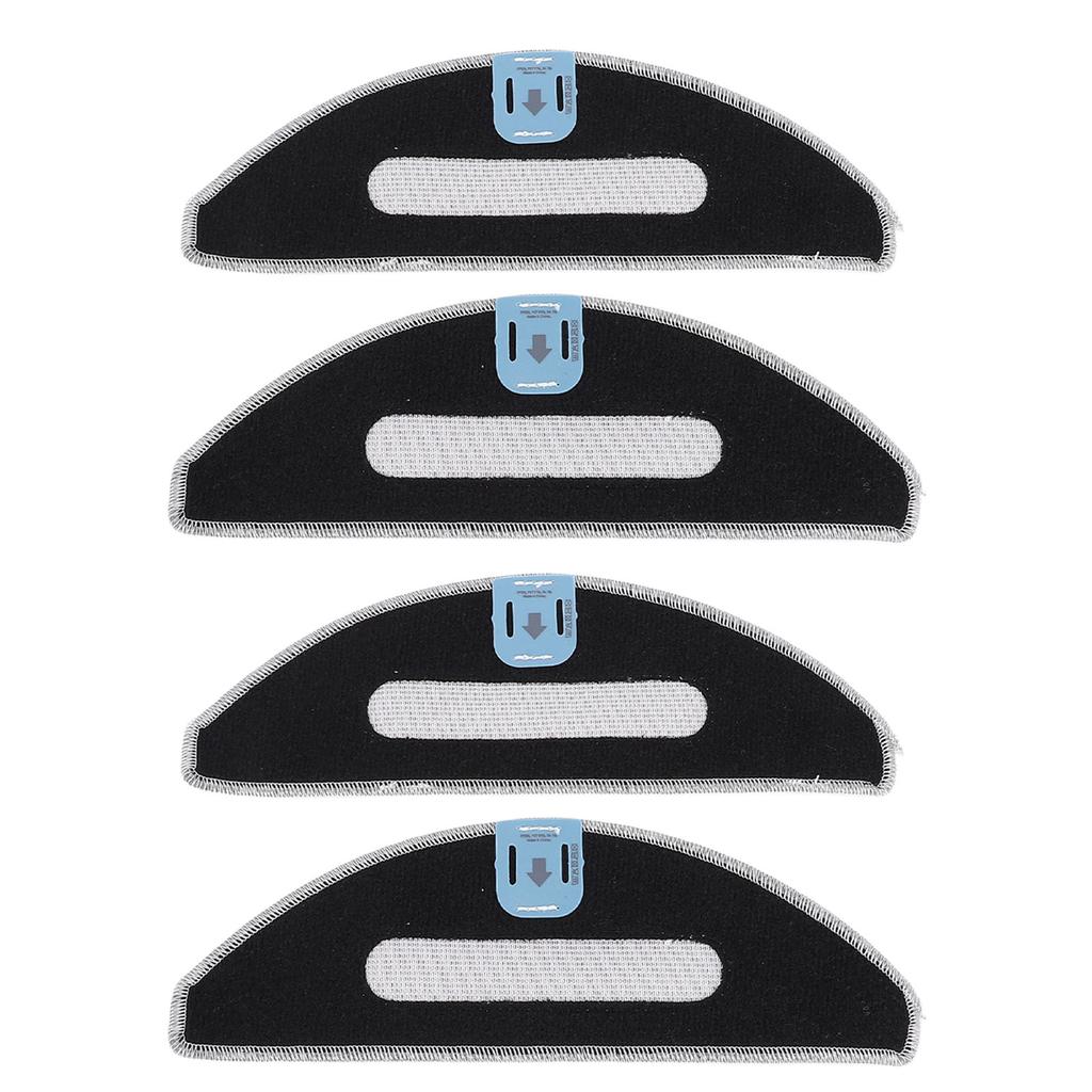 4 ks Náhradní mopové podložky pro robotický vysavač I5 J5 Mop Omyvatelné Opakovaně použitelné Čisticí podložky z mikrovlákna