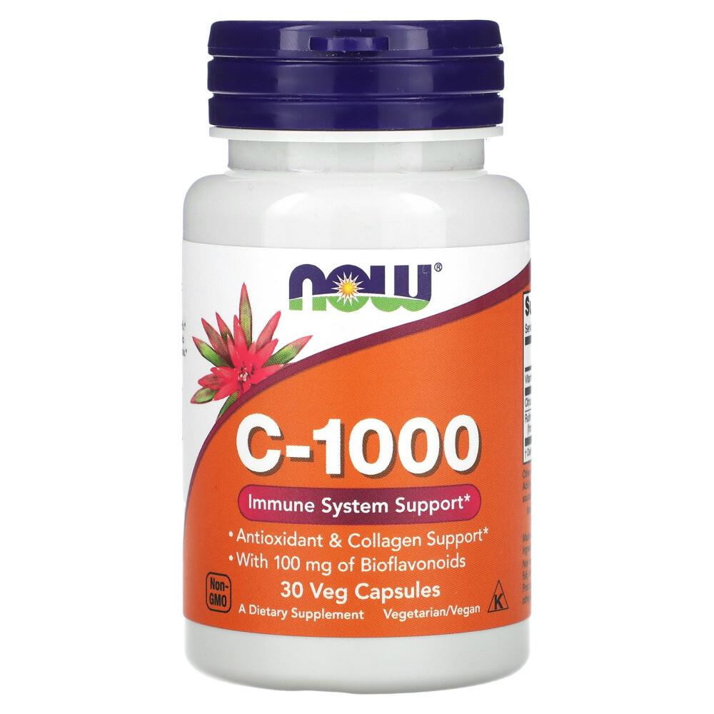 iHerb Now Foods C-1000 30 Veg Capsules