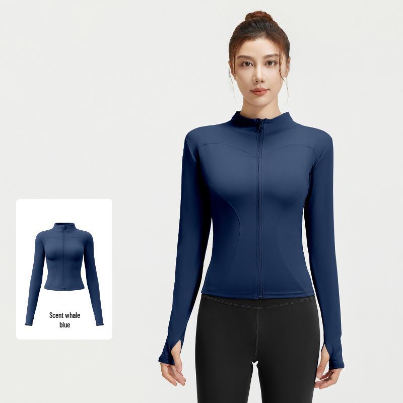 

Женская приталенная куртка для бега с длинным рукавом Juyi Hall - Осень/Зима L