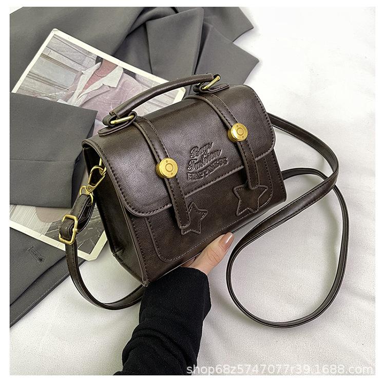 Outer Single Autumn and Winter Retro Cambridge Bag Western-style Casual Bag Women's 2025 New High-end Popular One-shoulder Crossbody Bag