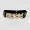 Fashion Chain Belt Elastic Metal Waist Belts for Women Ladies Coat Dress Belt Waistband