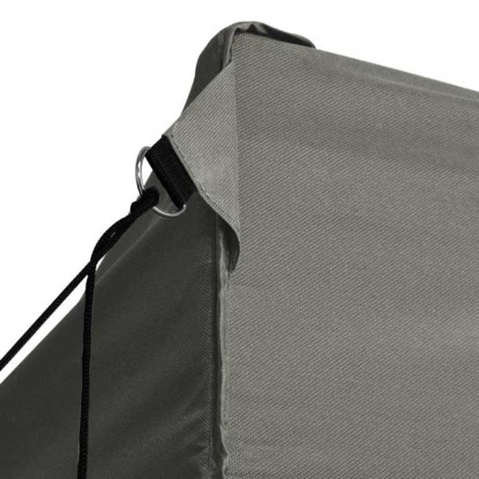 Tente de réception - vidaXL - 3x4 m - Acier Anthracite - Résistant aux UV - Pliable