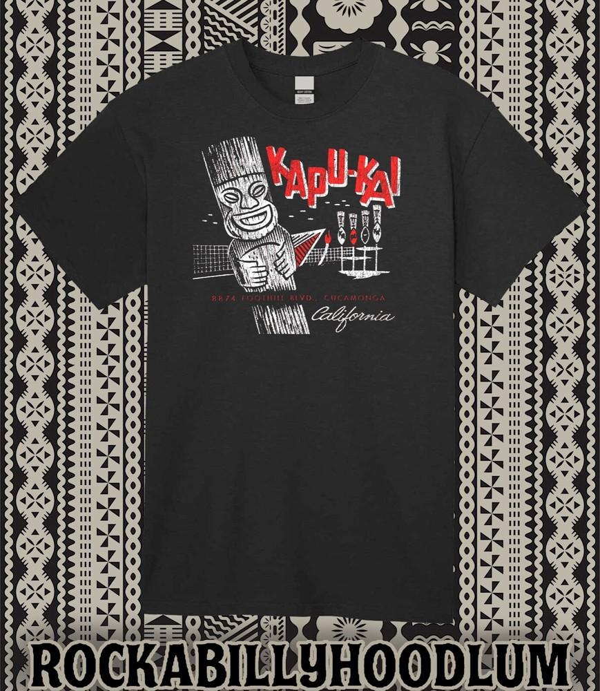 Retro Tiki Tee T Shirt Bar Mug Restaurant Kapu Kai Polynesian Paradise Unisex T-Shirt