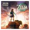 The Legend of Zelda 2026 Square Wall Calendar