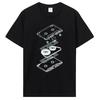 Funny Explosion Audio Cassette T Shirts Graphic Streetwear Retro Dj Mc Music Tape Player Cd Birthday Gifts Summer Style T-shirt