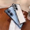 Four Corners Anti-shock Protection Cases For VIVO IQOO Neo 11 Plating Lens Protection Film Cover Bumper For IQOO Neo11