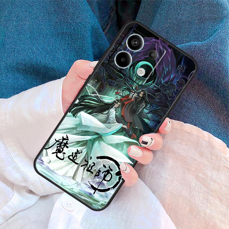 Mo Dao Zu Shi Anime Cover For Xiaomi Redmi Note 13 14 Pro 12 11 9 10 9S 10S 11S 12S Redmi 14C 10C 12C 13C Case